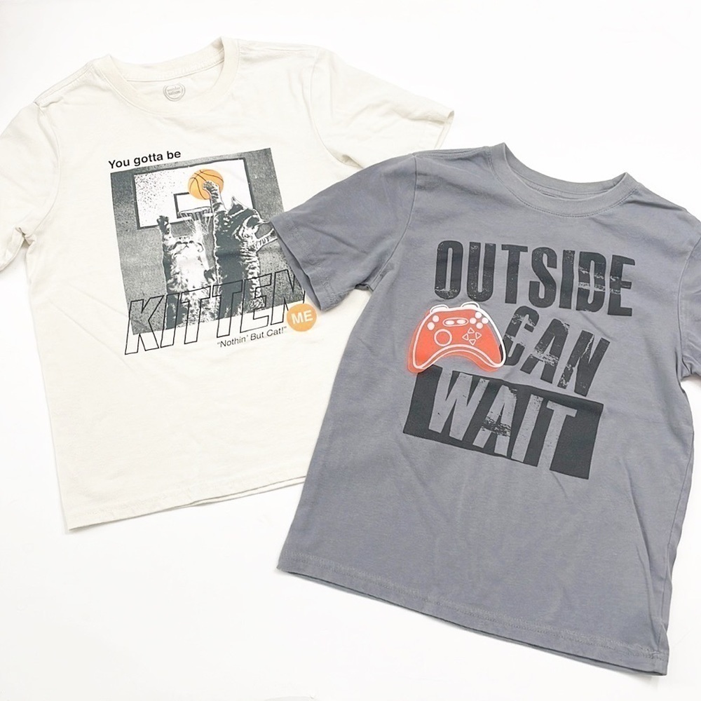 Wonder Nation boys short sleeve graphic print t-shirts